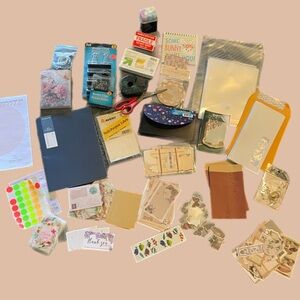 Scrapbooking, office, arts and crafts large lot over hundreds of pieces📚